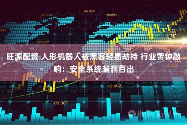 旺源配资 人形机器人被黑客轻易劫持 行业警钟敲响：安全系统漏洞百出